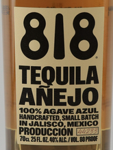 Load image into Gallery viewer, 818 Tequila Anejo 700ml