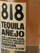 Load image into Gallery viewer, 818 Tequila Anejo 700ml