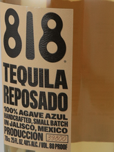 Load image into Gallery viewer, 818 Tequila Reposado 700ml