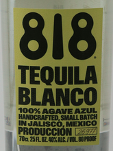 Load image into Gallery viewer, 818 Tequila Blanco