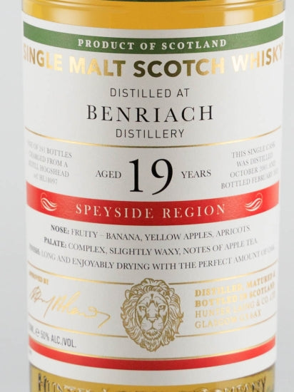 Old Malt Cask Benriach 19 Years 2001