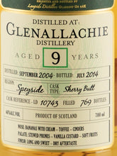 Load image into Gallery viewer, Douglas of Drumlanrig Glenallachie 9 Years 2004