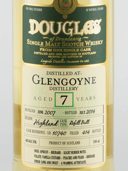 Douglas of Drumlanrig Glengoyne 7 Years 2007