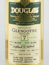 Load image into Gallery viewer, Douglas of Drumlanrig Glengoyne 7 Years 2007