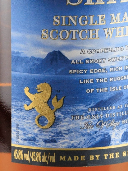 Talisker Sky 1L old label