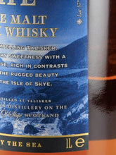 Load image into Gallery viewer, Talisker Sky 1L old label