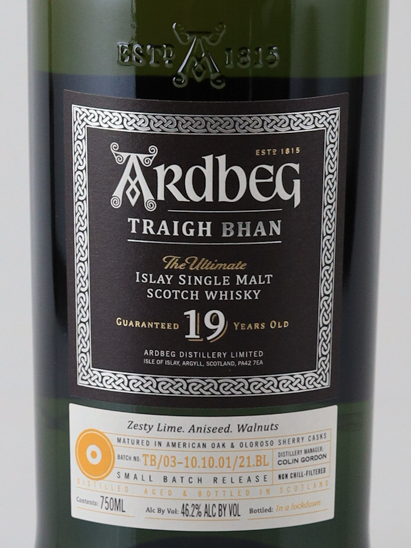 Ardbeg Traigh Bhan 19 Years Batch 3 750ml