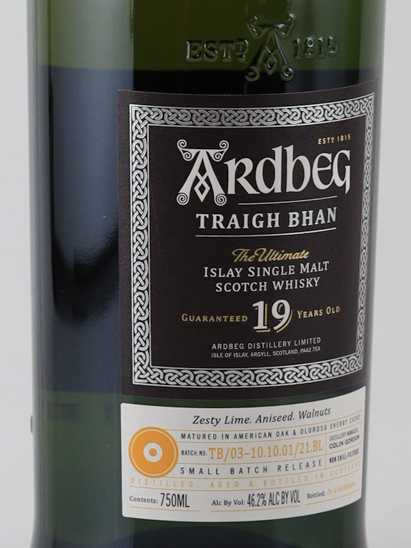 Ardbeg Traigh Bhan 19 Years Batch 3 750ml