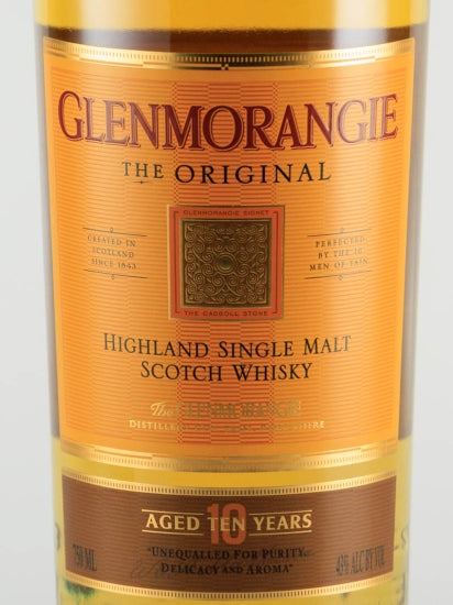 Glenmorangie 10 Years 750ml Old Label