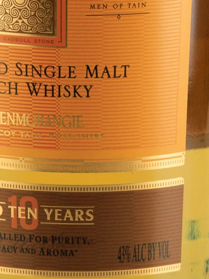 Glenmorangie 10 Years 750ml Old Label