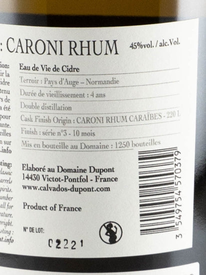 Dupont Cask Finish Collection Batch 3 Caroni