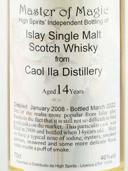 High Spirits Caol Ila 14 Years 2008