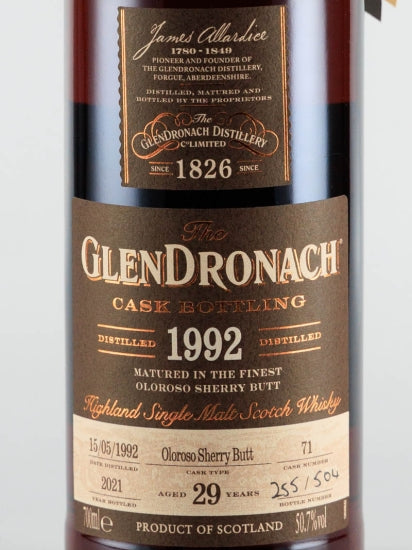 Glendronach 29 Years 1992 #71