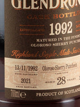 Load image into Gallery viewer, Glendronach 28 Years 1992 #7418