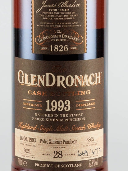 Glendronach 28 Years 1993 #6865