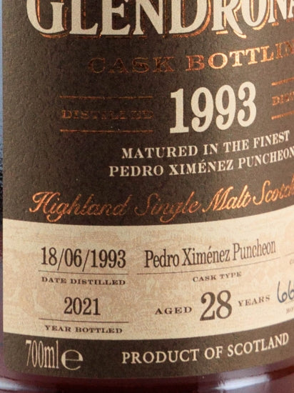 Glendronach 28 Years 1993 #6865