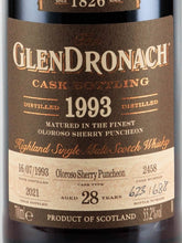 Load image into Gallery viewer, Glendronach 28 Years 1993 #2458