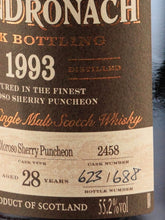 Load image into Gallery viewer, Glendronach 28 Years 1993 #2458