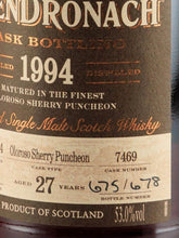Load image into Gallery viewer, Glendronach 27 Years 1994 #7469