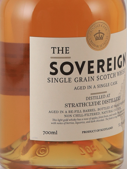 Hunter Laing Sovereign Strathclyde 34 Years 1987