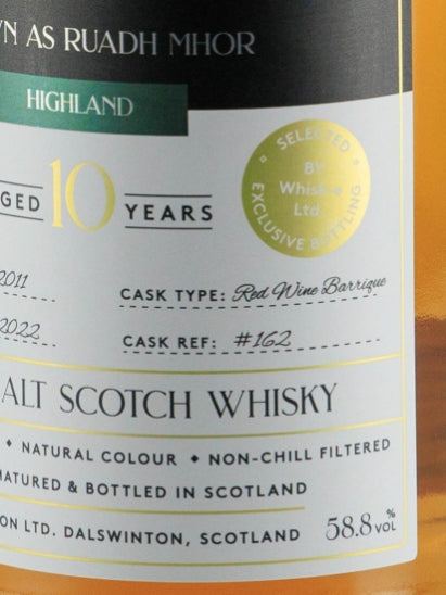 Claxton's Exclusives Ruadh Mhor 10 Years 2011
