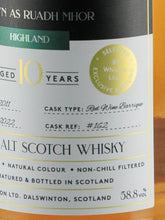 Load image into Gallery viewer, Claxton's Exclusives Ruadh Mhor 10 Years 2011