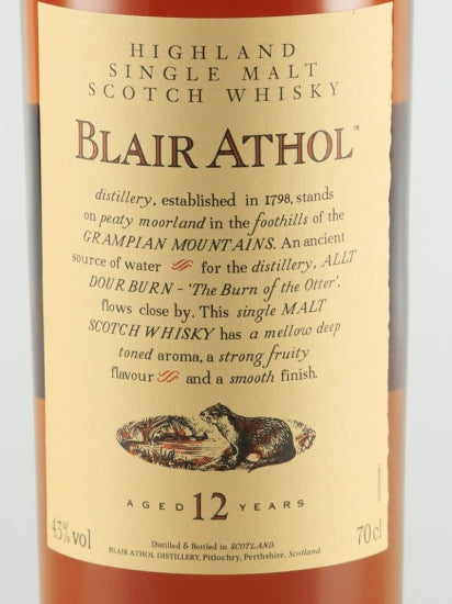 Blair Athol 12 Years 2017 Release Lot 7292