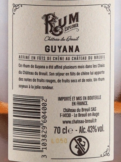 Chateau de Bruille Rum Explorer Guyana