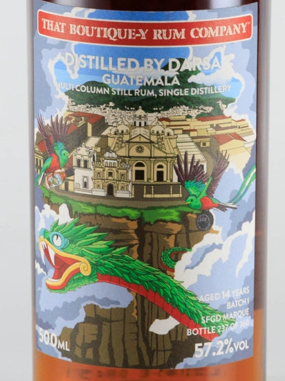 Boutique Rum Company Guatemala 14 Years Batch 1