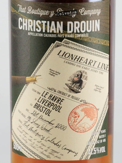 Boutique Brandy Company Calvados 21 Years Batch 1