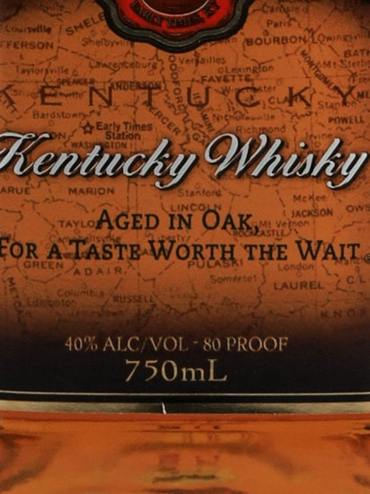 Early Times Brown Label 750ml