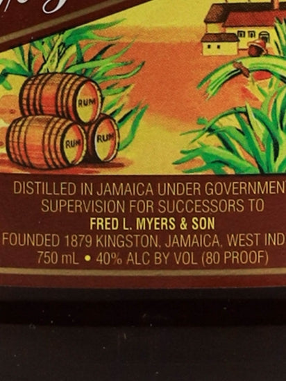 Myers's Dark PET Bottle 750ml