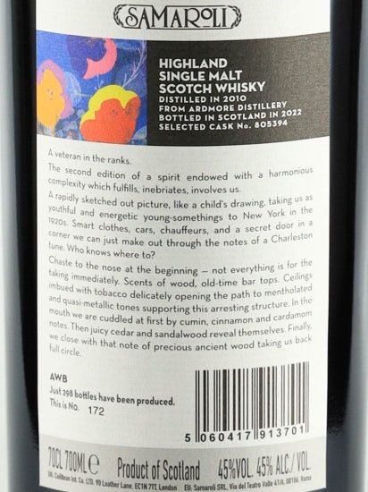 Samaroli Ardmore 2010/2022
