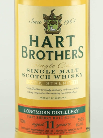 Hart Brothers Finest Collection Longmorn 11 Years 2010