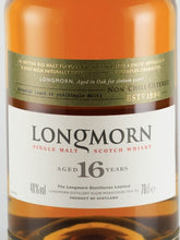 Load image into Gallery viewer, Longmorn 16 Years Old Label