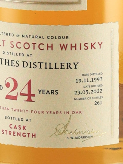 AD Rattray Glenrothes 24 Years 1997