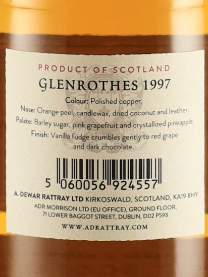 AD Rattray Glenrothes 24 Years 1997