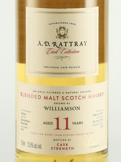 AD Rattray Williamson 11 Years 2010