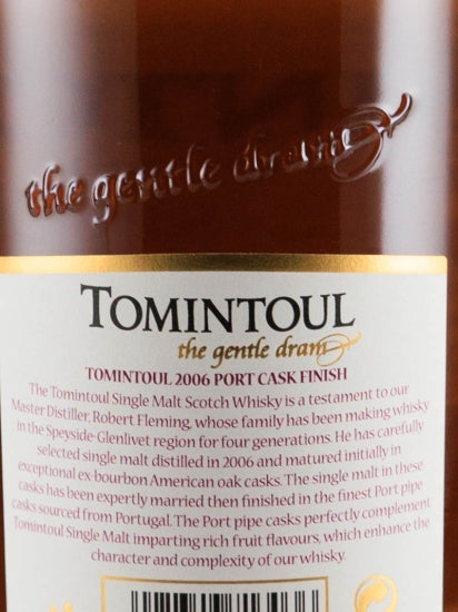 Tomintoul 15 Years 2006 Port Wood Finish