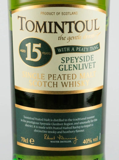 Tomintoul 15 Years Peaty Tang