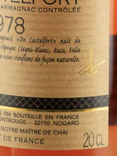 Load image into Gallery viewer, De Castelfort 1978 200ml