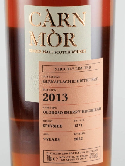 Carn Mor Strictly Limited GlenAllachie 9 Year Old 2013 47.5% - image 2