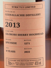 Load image into Gallery viewer, Carn Mor Strictly Limited GlenAllachie 9 Year Old 2013 47.5% - image 3