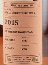 Load image into Gallery viewer, Capermore Strictly Limited Miltonduff 6 Years 2015