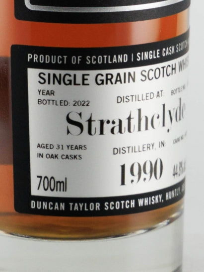 Duncan Taylor Premium Octave Strathclyde 31 Years 1990