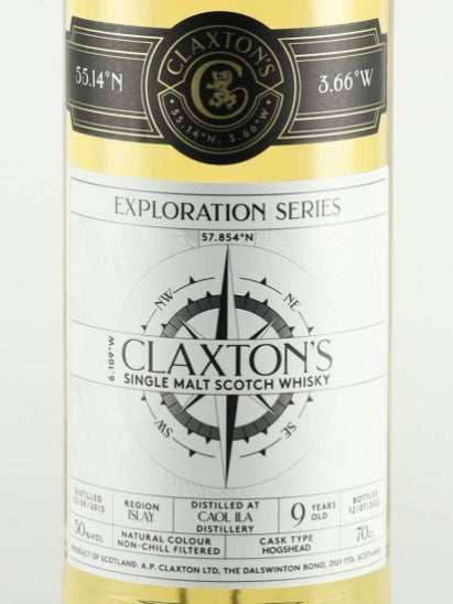 Claxton's Exploration Caol Ila 9 Years 2013