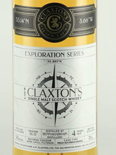 Load image into Gallery viewer, Claxton's Exploration Bunnahabhain 4 Years 2018