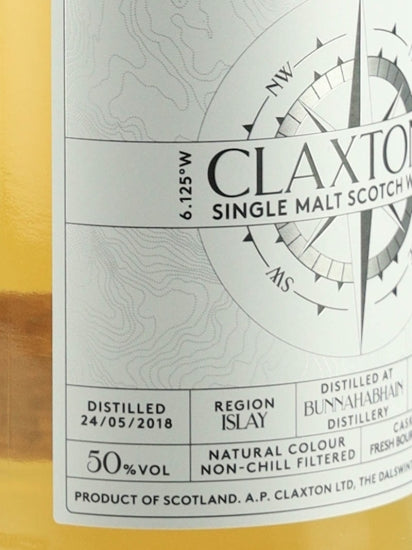 Claxton's Exploration Bunnahabhain 4 Years 2018