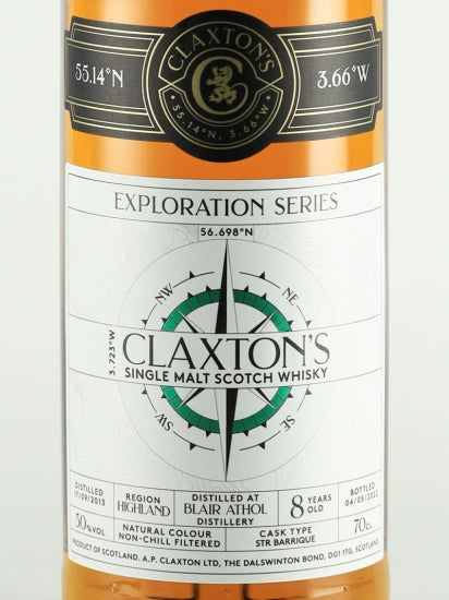 Claxton's Exploration Blair Athol 8 Years 2013