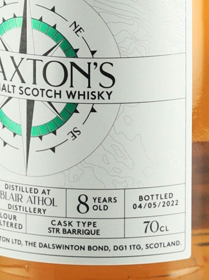 Claxton's Exploration Blair Athol 8 Years 2013